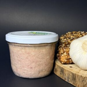 Schweinmett, gekocht im Glas