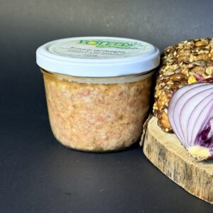 Schwartenmagen, gekocht im Glas