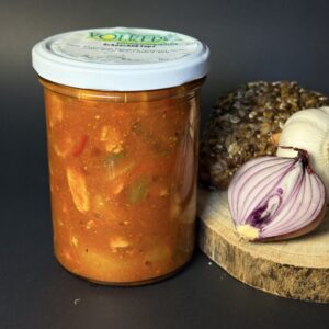 Schaschliktopf, gekocht im Glas