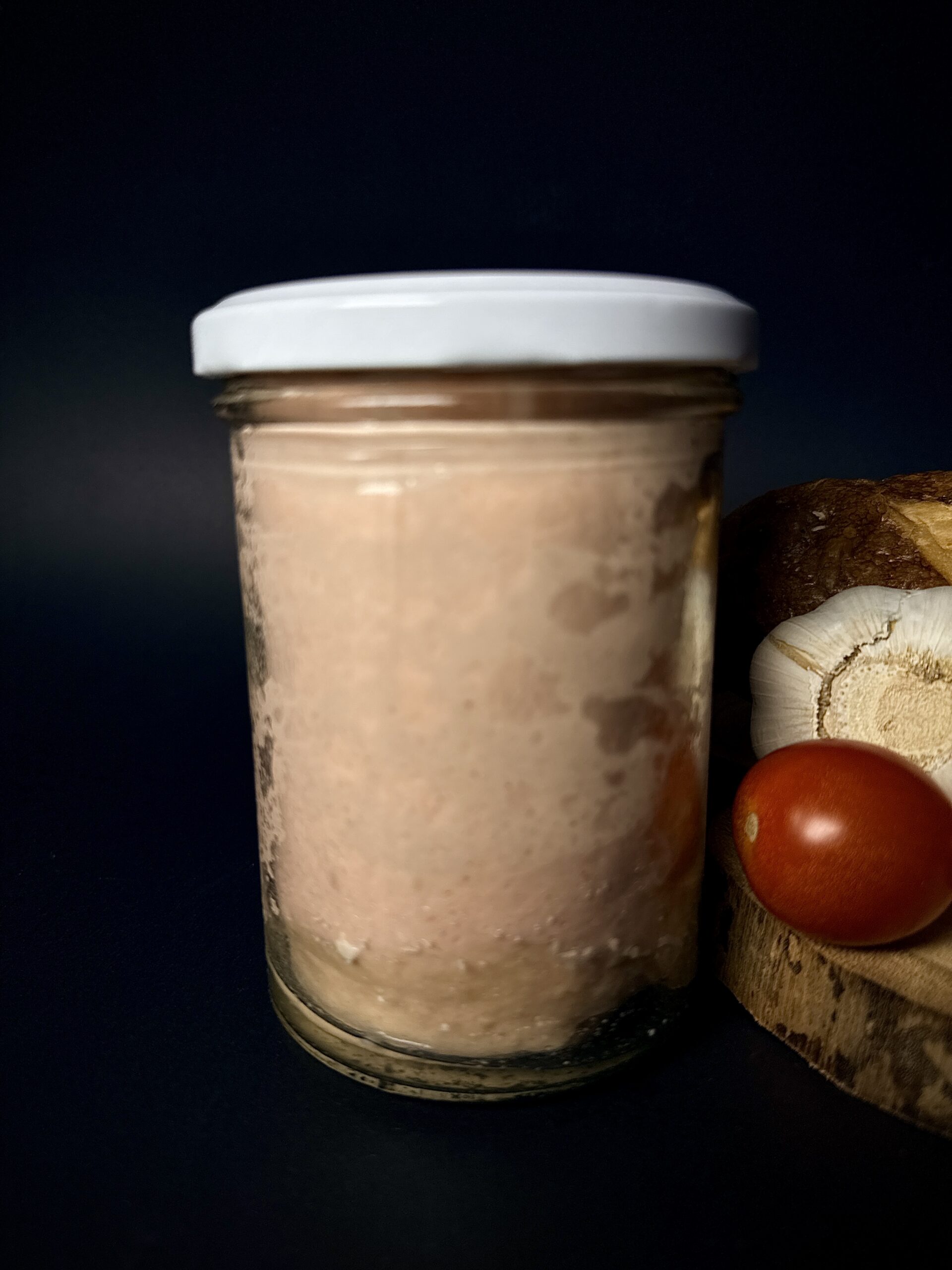 Fleischkäse fein, gekocht im Glas